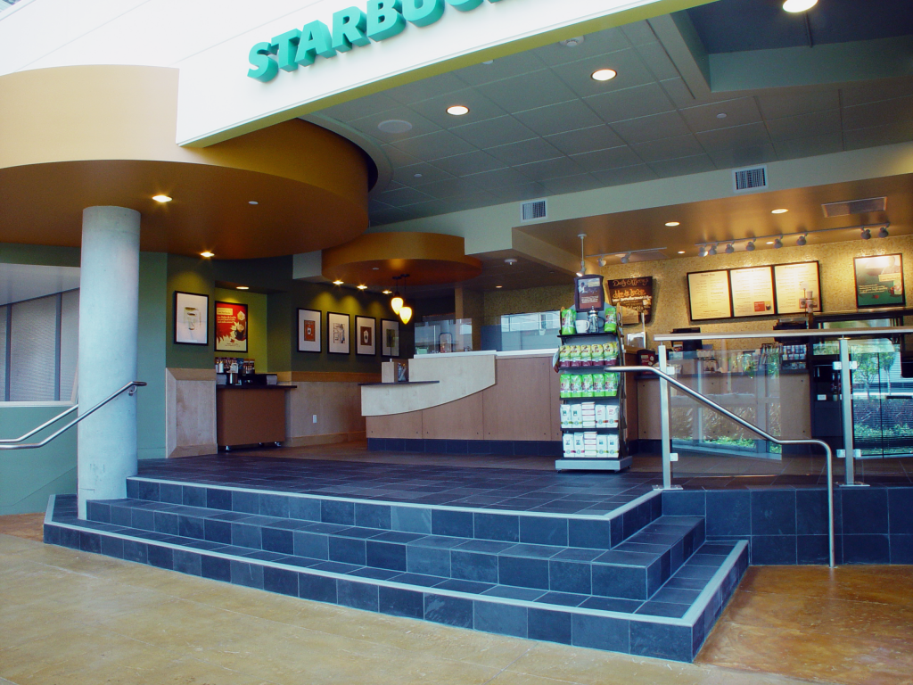 Starbucks Coffee inside Electronic Arts, Redwood City CA
