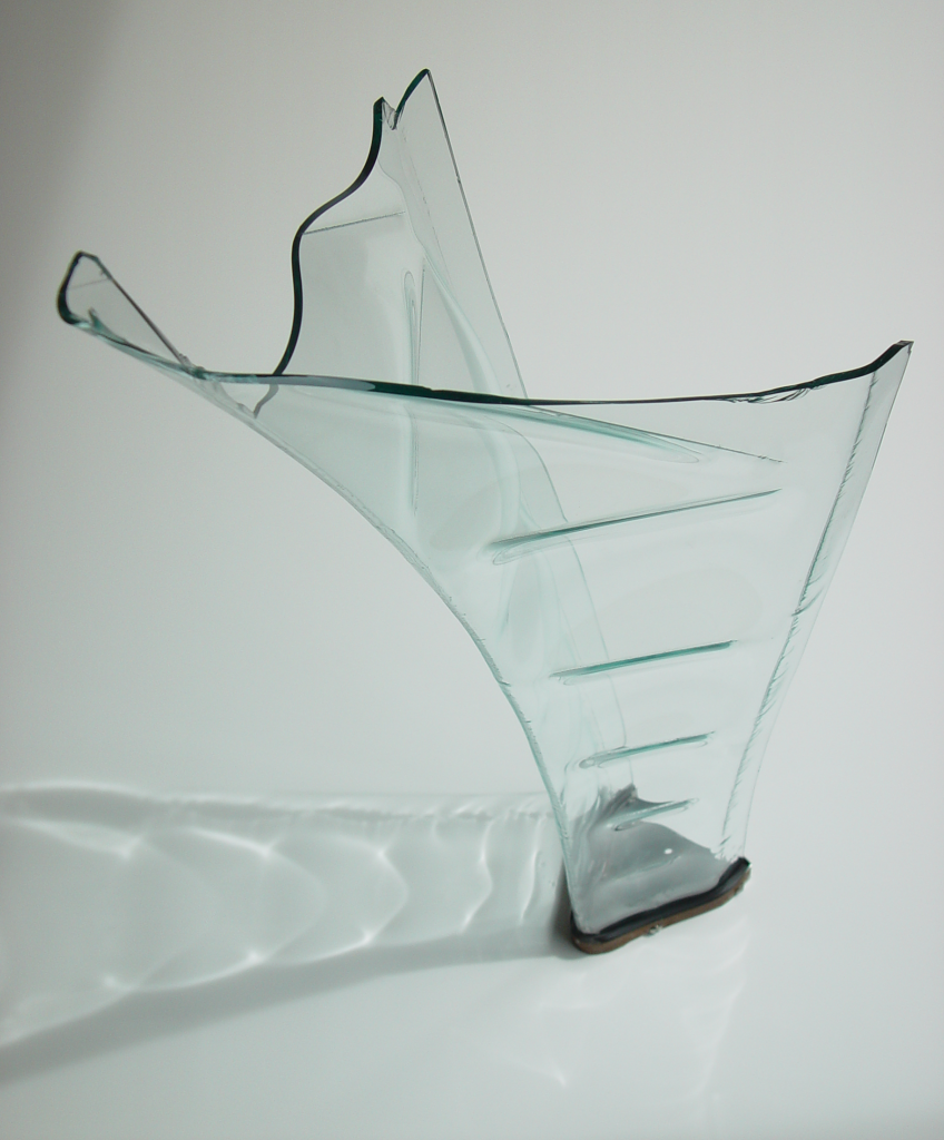 glass sculpture designed by Viet Q. Truong, Architect