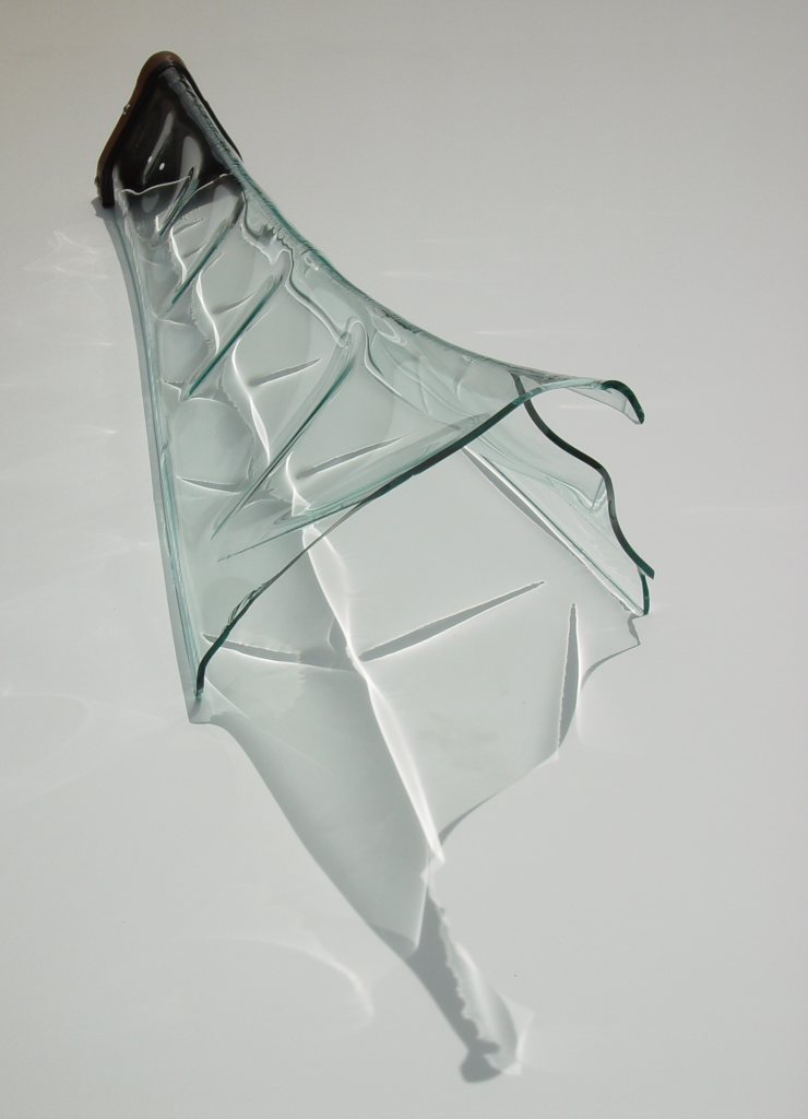 glass sculpture designed by Viet Q. Truong, Architect